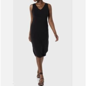 Daily Ritual Women's‎ Jersey Regular-Fit Sleeveless v-Neck Midi Dress Size L